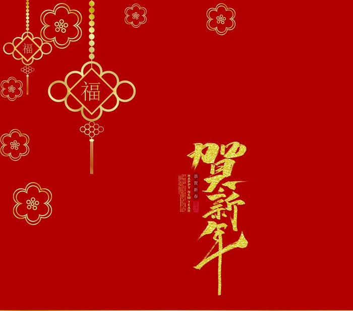 新年喜庆图案包装图片(4016x3661)psd模版下载
