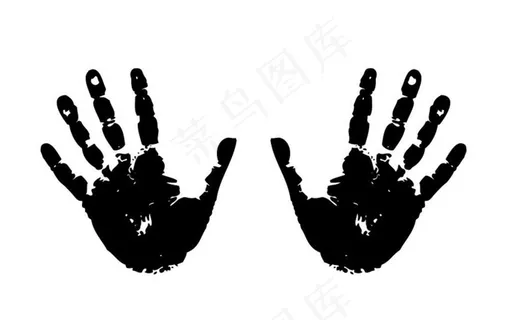 矢量手印图片