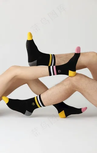 袜子拍菜鸟图库片