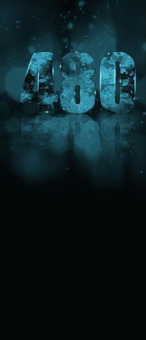 480发光字 背景图片