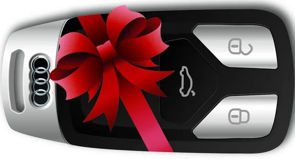 奥迪交车钥匙图片