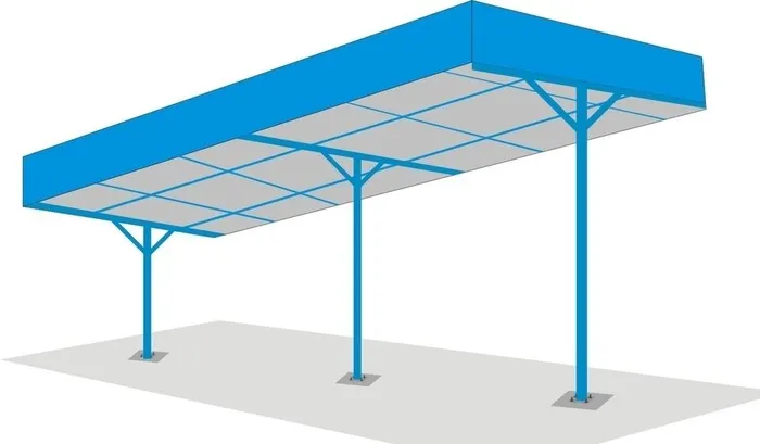 钢筋加工棚图片cdr矢量模版下载