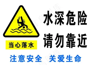 水深危险图片