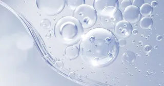 水分子面膜补水科技医疗背景素材图片