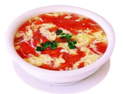 西红柿鸡蛋汤图片