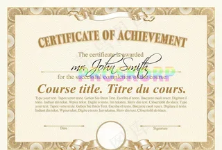 英文证书证明图片