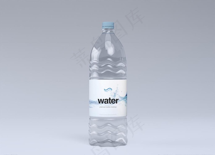 矿泉水瓶图片psd模版下载