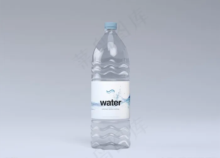 矿泉水瓶图片psd模版下载