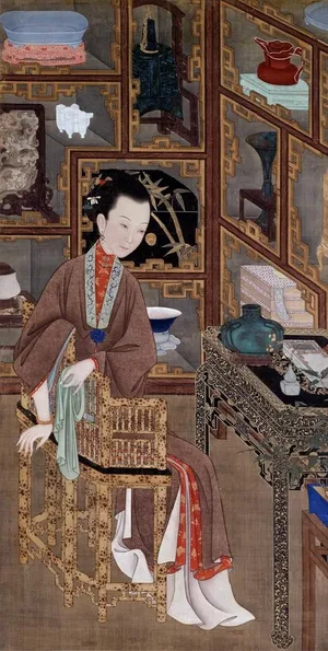雍正十二美人图图片