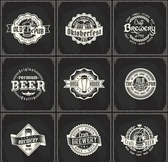 啤酒标签图片
