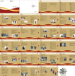物业公司员工礼仪手册画册设计图片