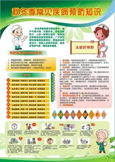 秋冬常见疾病预防知识图片