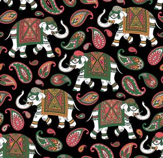 数码印花民族风图片