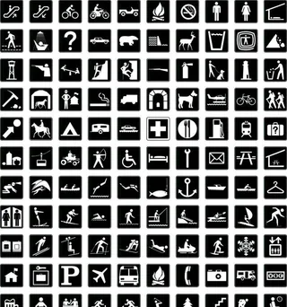 生活常用指示图形图标图片