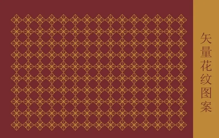 矢量花纹背景底纹图片cdr矢量模版下载