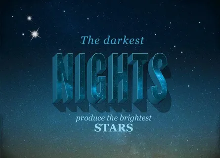 3D立体字体效果图片