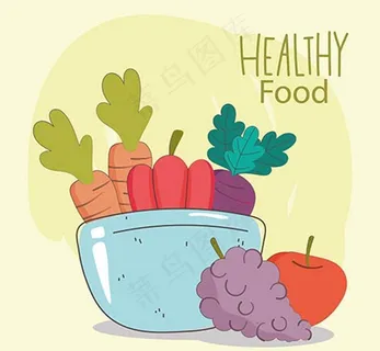 膳食搭配与医生图片