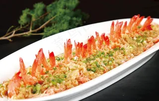 蒜蓉基围虾图片