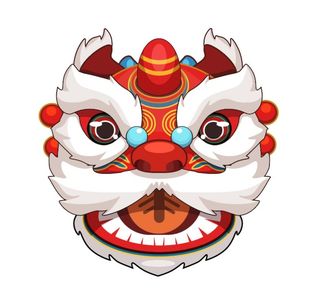 舞狮 狮子头图片