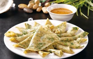 茴香煎饼图片