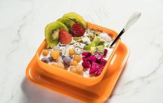 夏威夷芋圆白雪图片