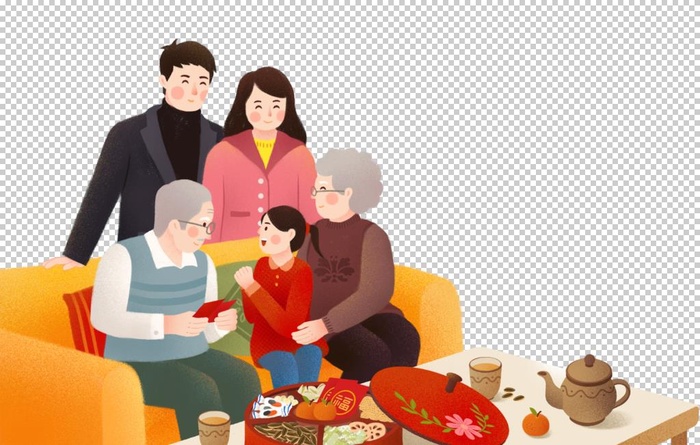 一家人图片
