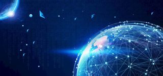 科技感地球背景图片