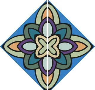 古典少数民族花纹底纹矢量图片