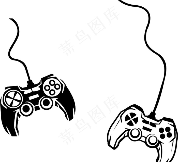 矢量游戏手柄图片