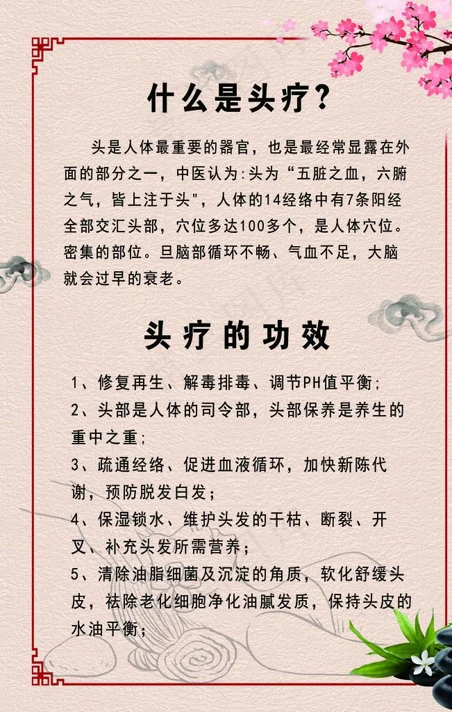 头疗图片psd模版下载