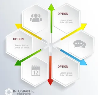 信息图模板 流程图片