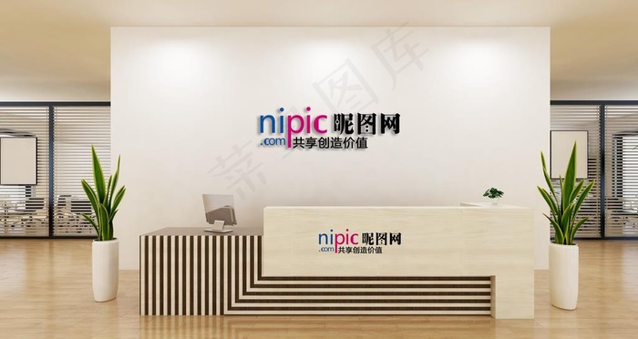 大气前台样机图片