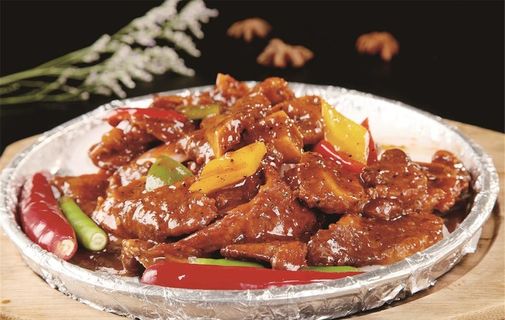 板黑椒牛仔骨图片