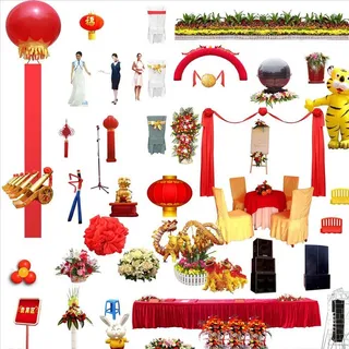 开业庆典设计素材图片