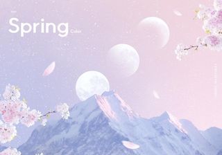 小清新海报化妆品背景贺卡图片