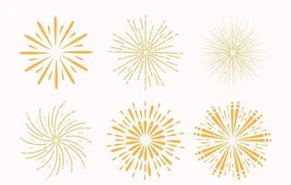 放射性线条图片