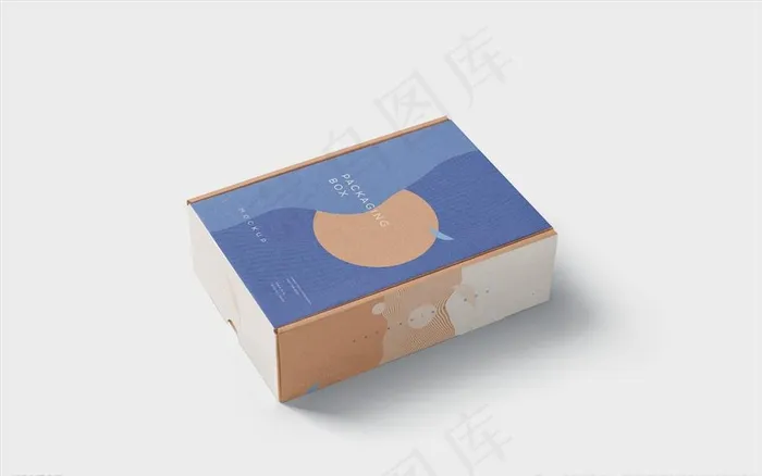 纸盒包装样机图片psd模版下载
