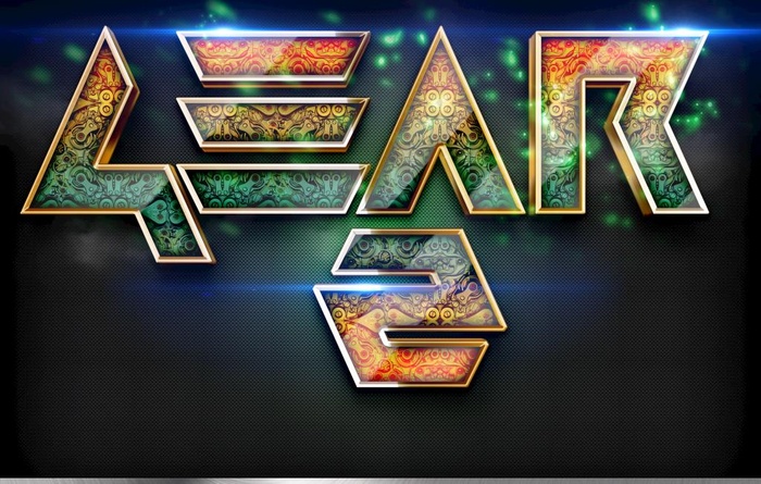 3D文字 LOGO样机 立体L图片