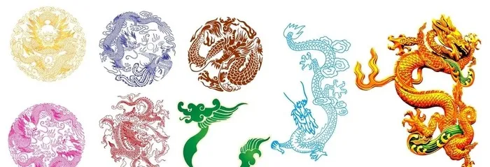 龙图片ai矢量模版下载