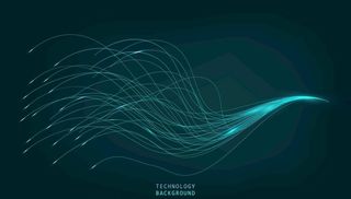 ai矢量科技感线条背景图片