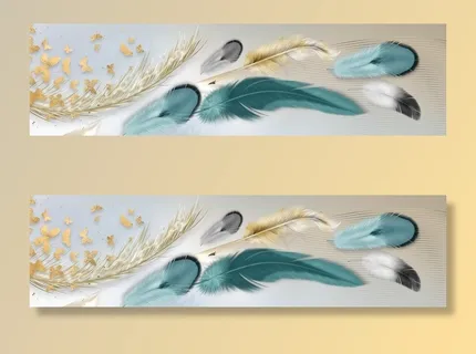 羽毛装饰画图片 羽毛装饰画图片