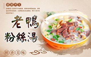 老鸭粉丝汤图片