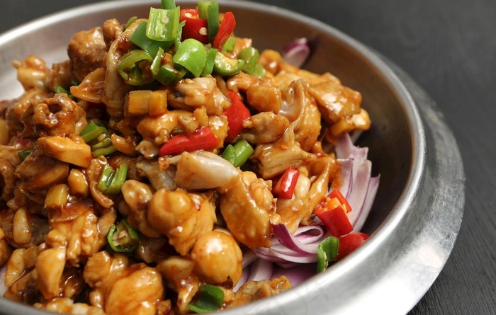 平锅叽叽蛙蛙 牛蛙 田鸡 美食图片