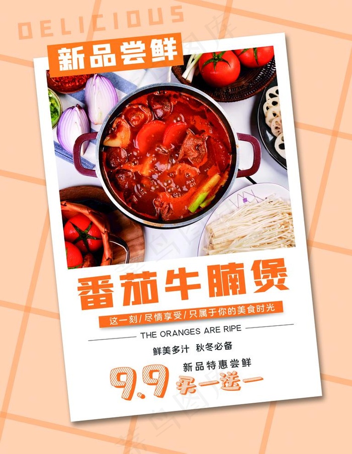 番茄牛腩煲图片