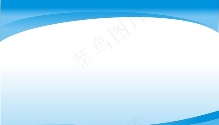蓝色展板图片cdr矢量模版下载