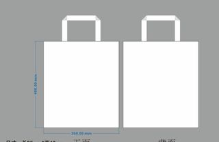 帆布袋模板图片