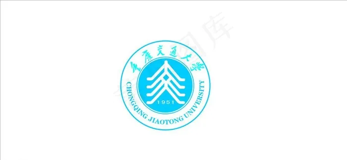 重庆交通大学校徽图片cdr矢量模版下载