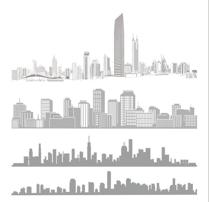 城市剪影图片
