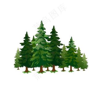 矢量树图片