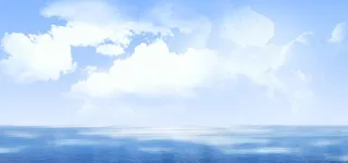 蓝天白云简约背景图片